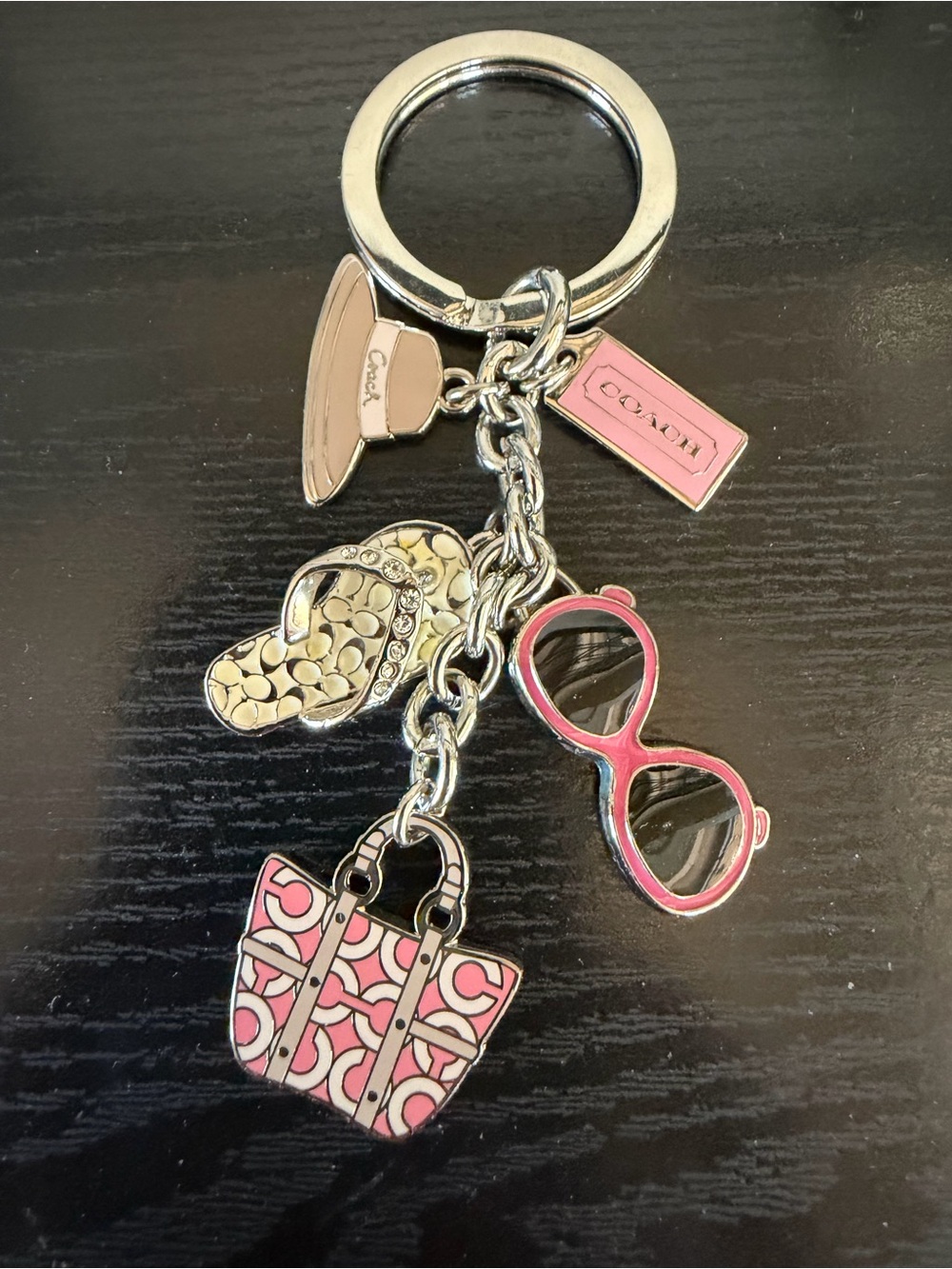 Vintage RARE Coach Classic Charms Keychain - Picture 3 of 5